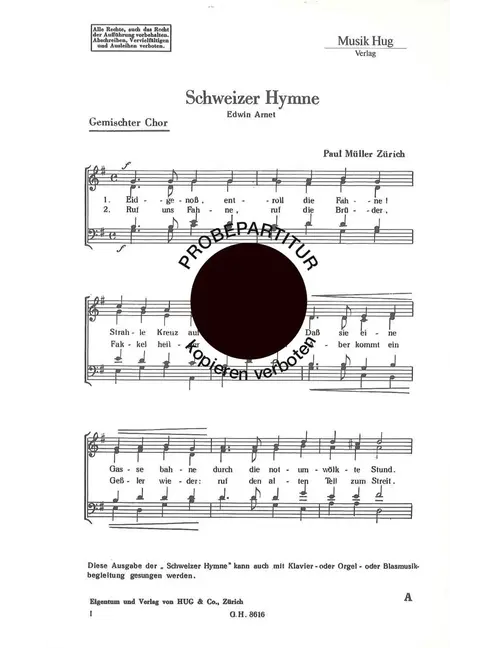 Schweizer Hymne